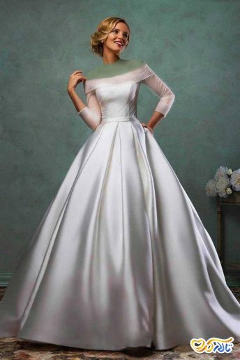 پارچه لباس عروس ساتن