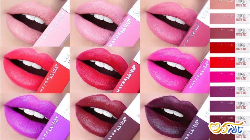 رژ لب دائم مایع میبلین (Maybelline)