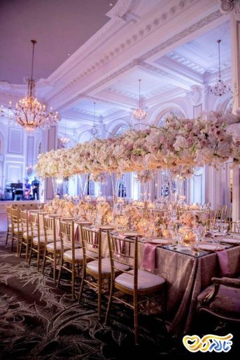 طراحی دیزاین تالار باغ تالار گل آرایی