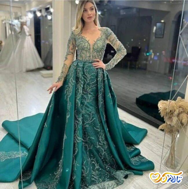 لباس مجلسی کار شده