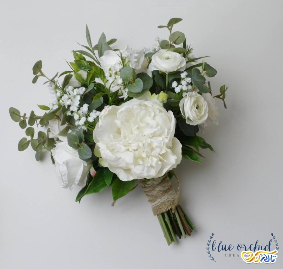 دسته گل لاکچری مصنوعی عروس