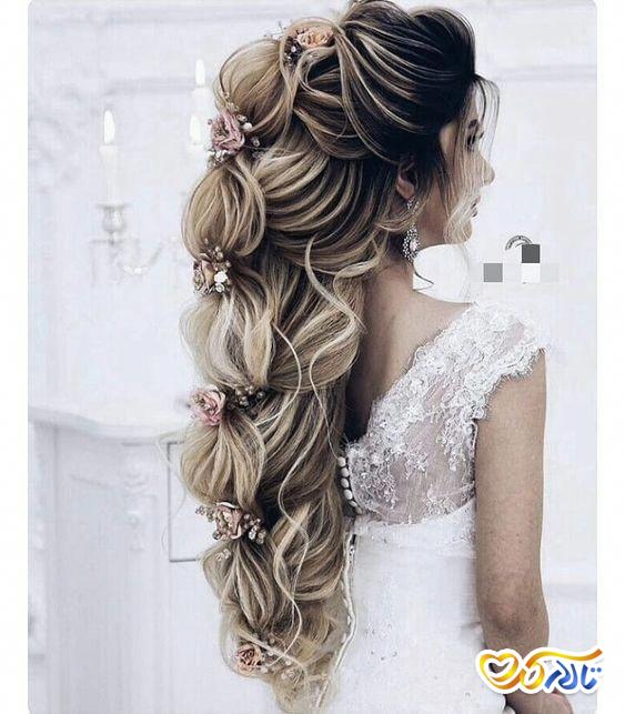 موی باز برای صورت گرد
