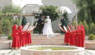 ورود عروس داماد به تالار با دف