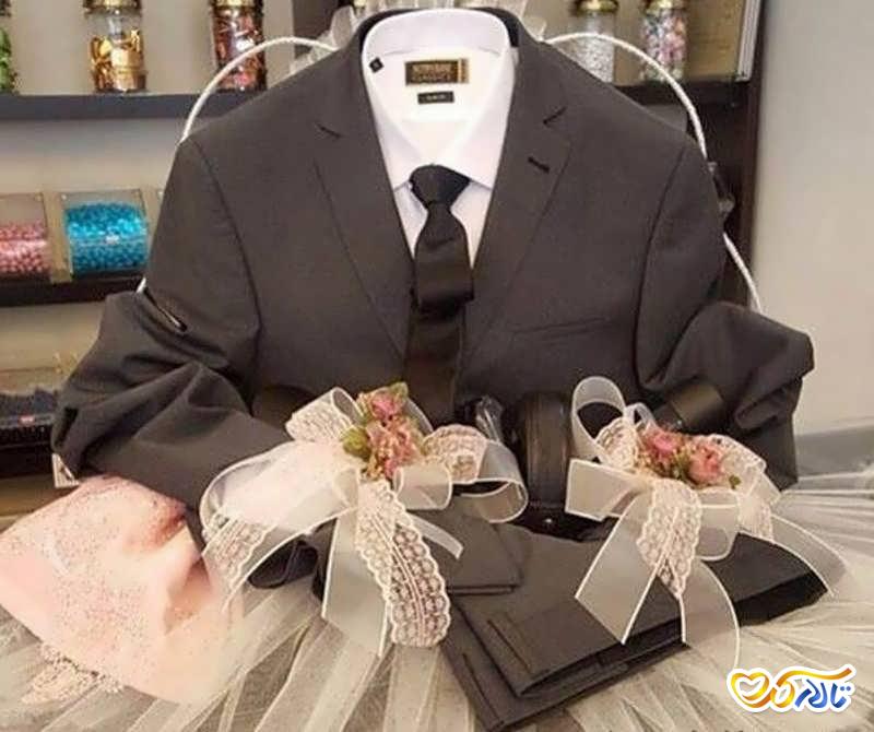 هدیه خانواده عروس به داماد در بله برون