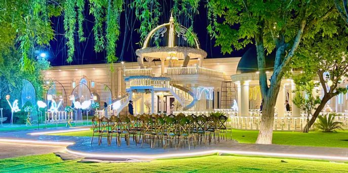 باغ عمارت کاخ شهریار
