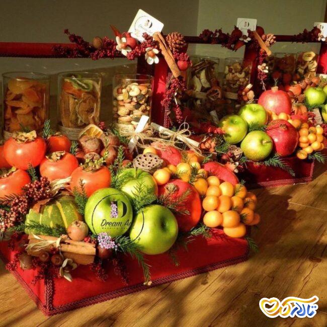 میوه آرایی شب یلدا