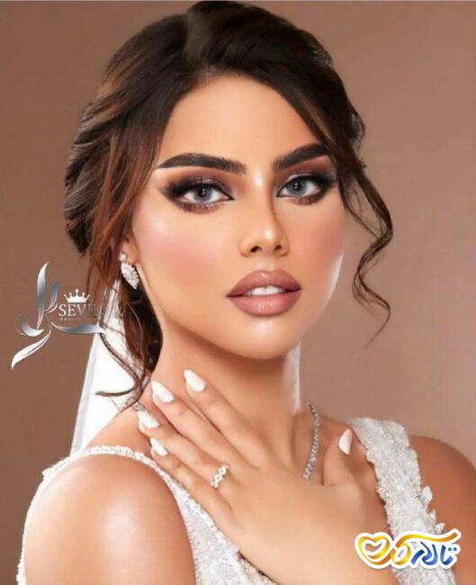 مدل میکاپ عقد بله برون