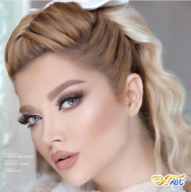 میکاپ ملایم دخترانه مناسب عقد