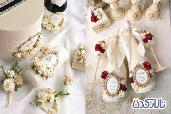 ایده برای تزیین قند بله برون عروس