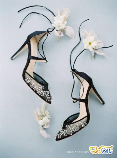 کفش مشکی برای عروس