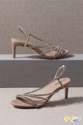 کفش عروس کریستالی