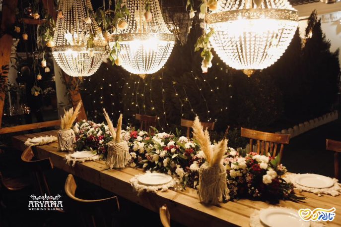 باغ تالار آریانا فیروز بهرام