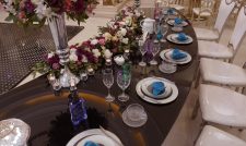 چیدمان میز پذیرایی تالار تخت جمشید تهران