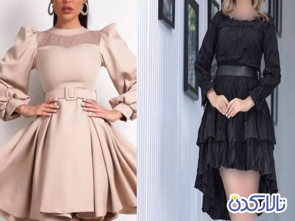 مدل لباس مجلسی عروسکی جدید