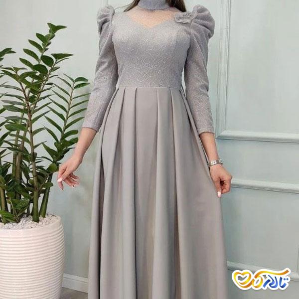 لباس مجلسی پوشیده برای عروسی
