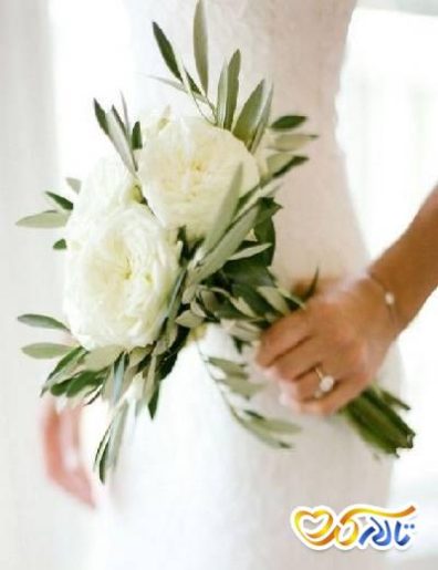 دسته گل برای عقد محضری شیک و جذاب