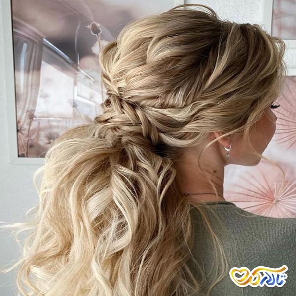 مدل شینیون باز شیک 2023