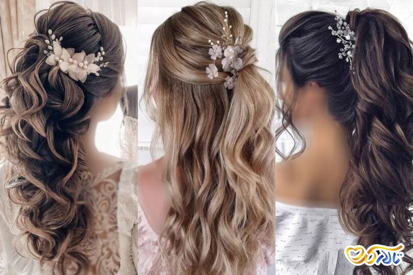 مدل شینیون برای صورت گرد با استایل های بسیار زیبا و جدید