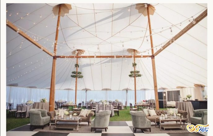ایده برگزاری مراسم عروسی در فضای باز 