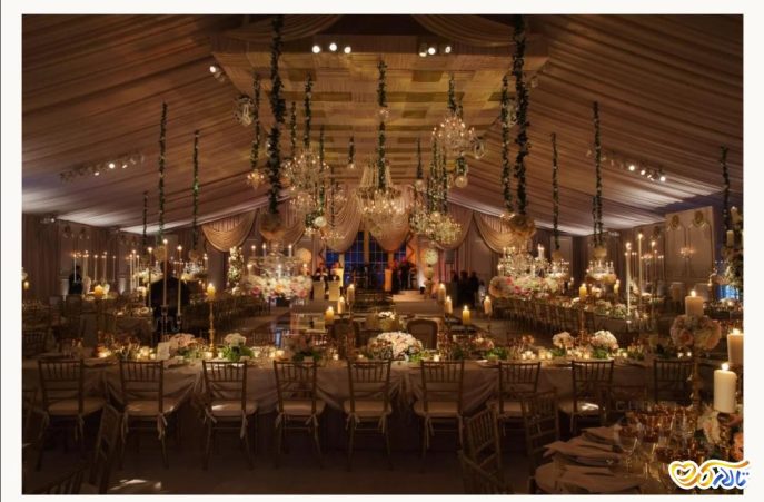 تشریفات برگزاری مراسم عروسی در فضای باز 