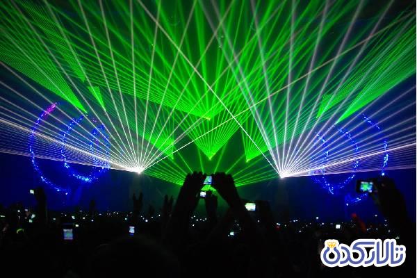 نورپردازی لیزشو برای تالار عروسی