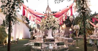 فضای باز سالن عقد همدم