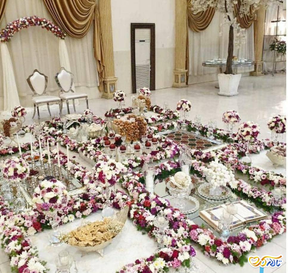 سبک های سفره عقد و چیدمان آن
