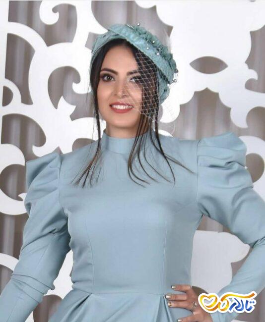 لباس عقد رنگی