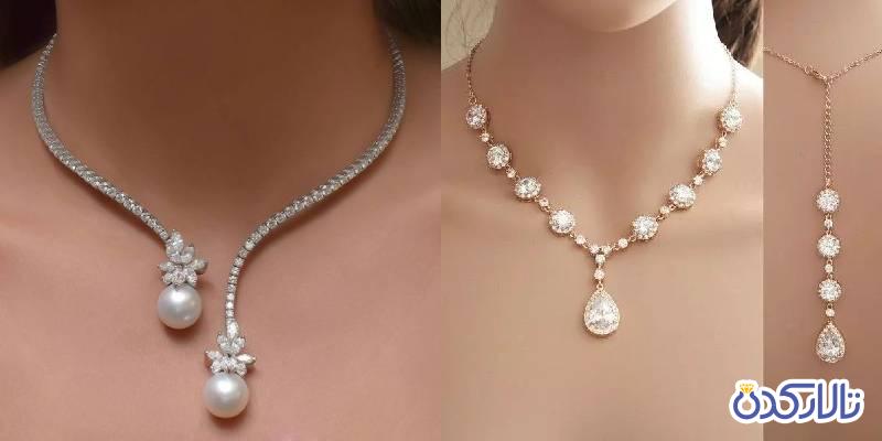 سرویس جواهرات شیک عروس