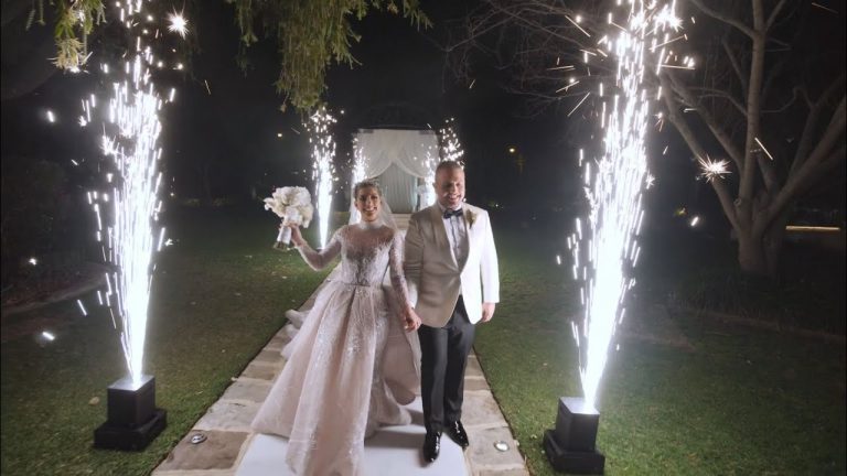 ورود عروس داماد تالار عروسی