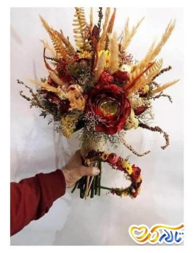 دسته گل عقد با تم پاییزی