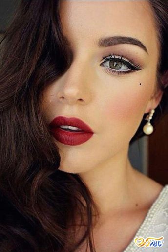 مدل آرایش عروس