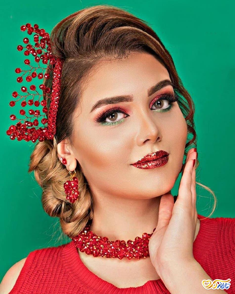 میکاپ جذاب برای یلدا