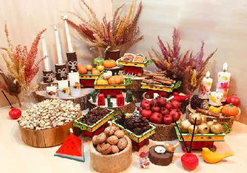 یلدایی عروسی و هدایای داماد برای عروس