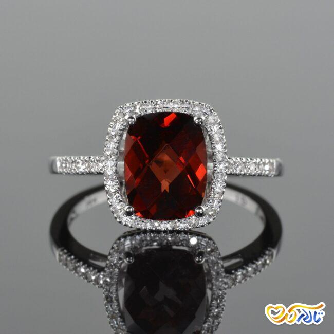 حلقه ی عروسی جواهر