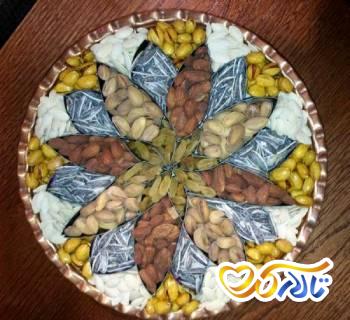 تزئین سینی یلدایی عروس