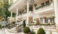 دکوراسیون بیرونی سالن عقد تشریفاتی