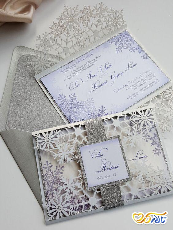 کارت دعوت عروسی زیبا